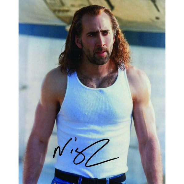 nicolas cage autograph