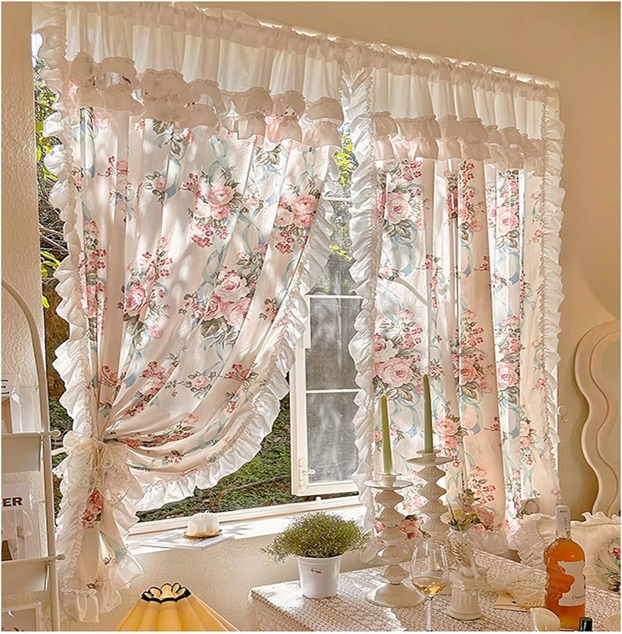 printed curtains for bedroom