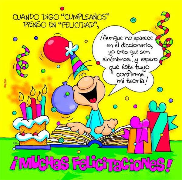 divertido felicitaciones de cumpleaños graciosas y originales