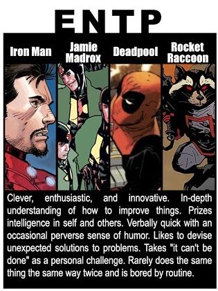 deadpool personality type