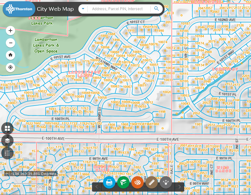 thornton colorado zoning map