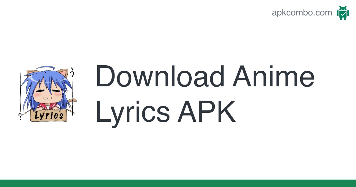 anime lyrics apk