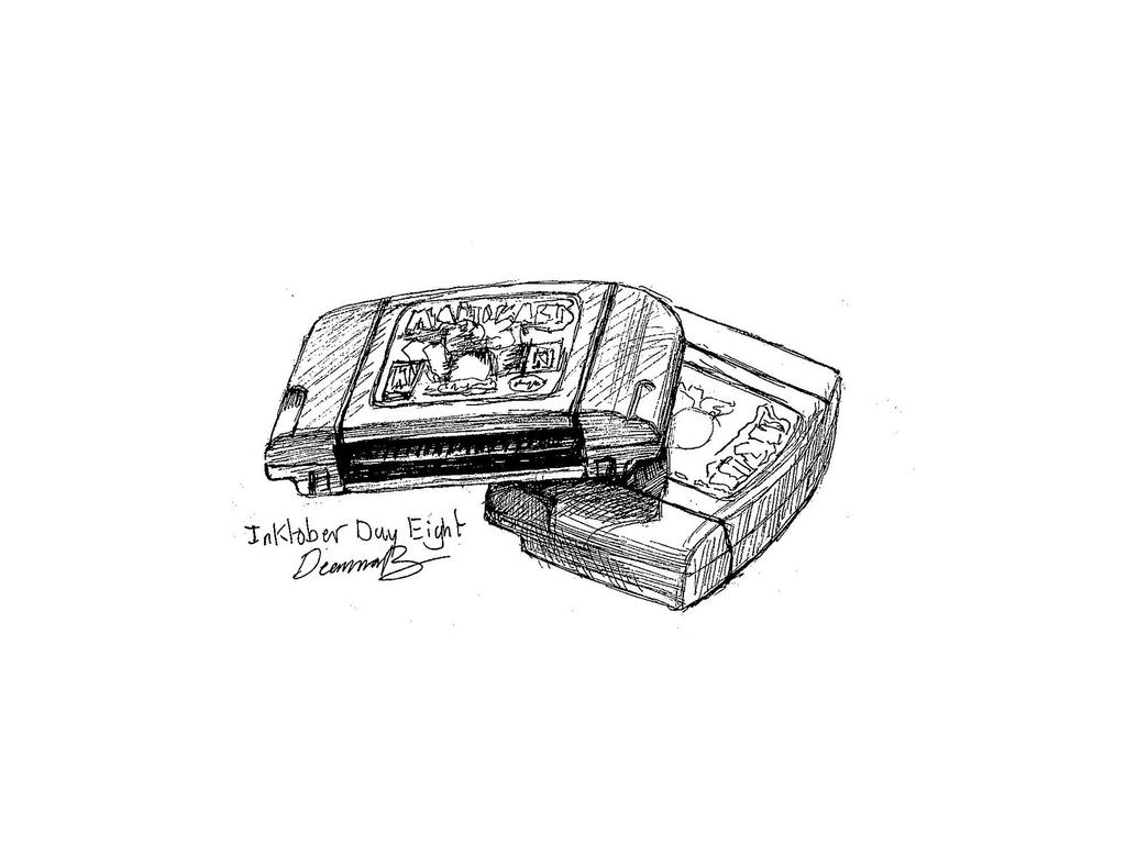 inktober nintendo