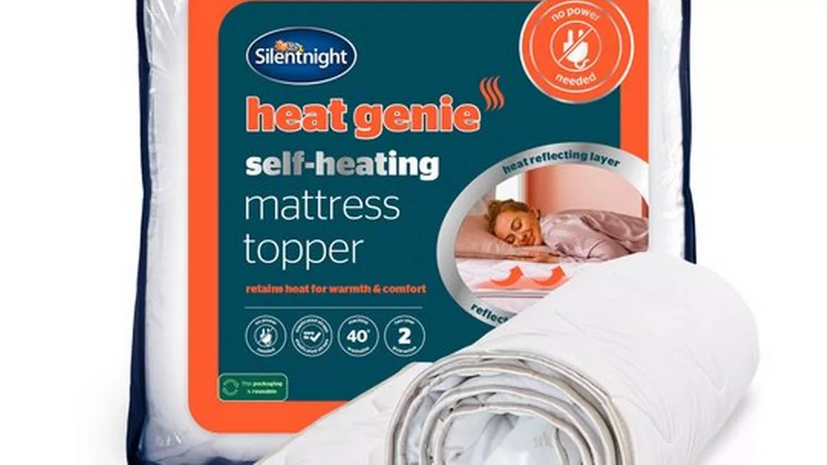 silentnight heat genie mattress topper