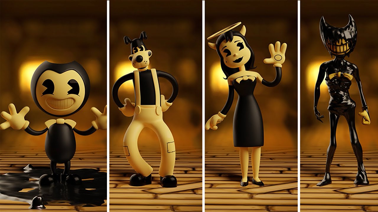 bendy and the ink machine characters