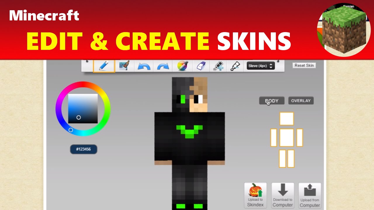 skins minecraft create