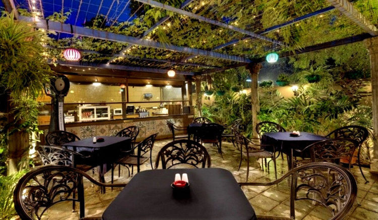 terrace garden restaurant in ahmedabad