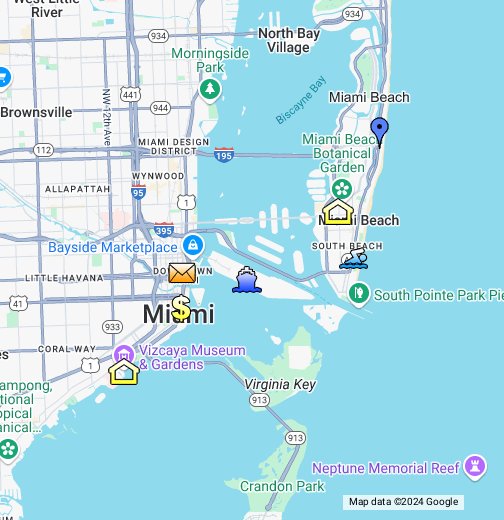 miami florida maps google