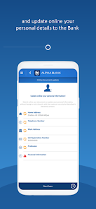 alpha web banking