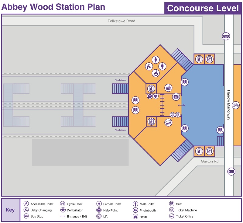 abbeywood train times