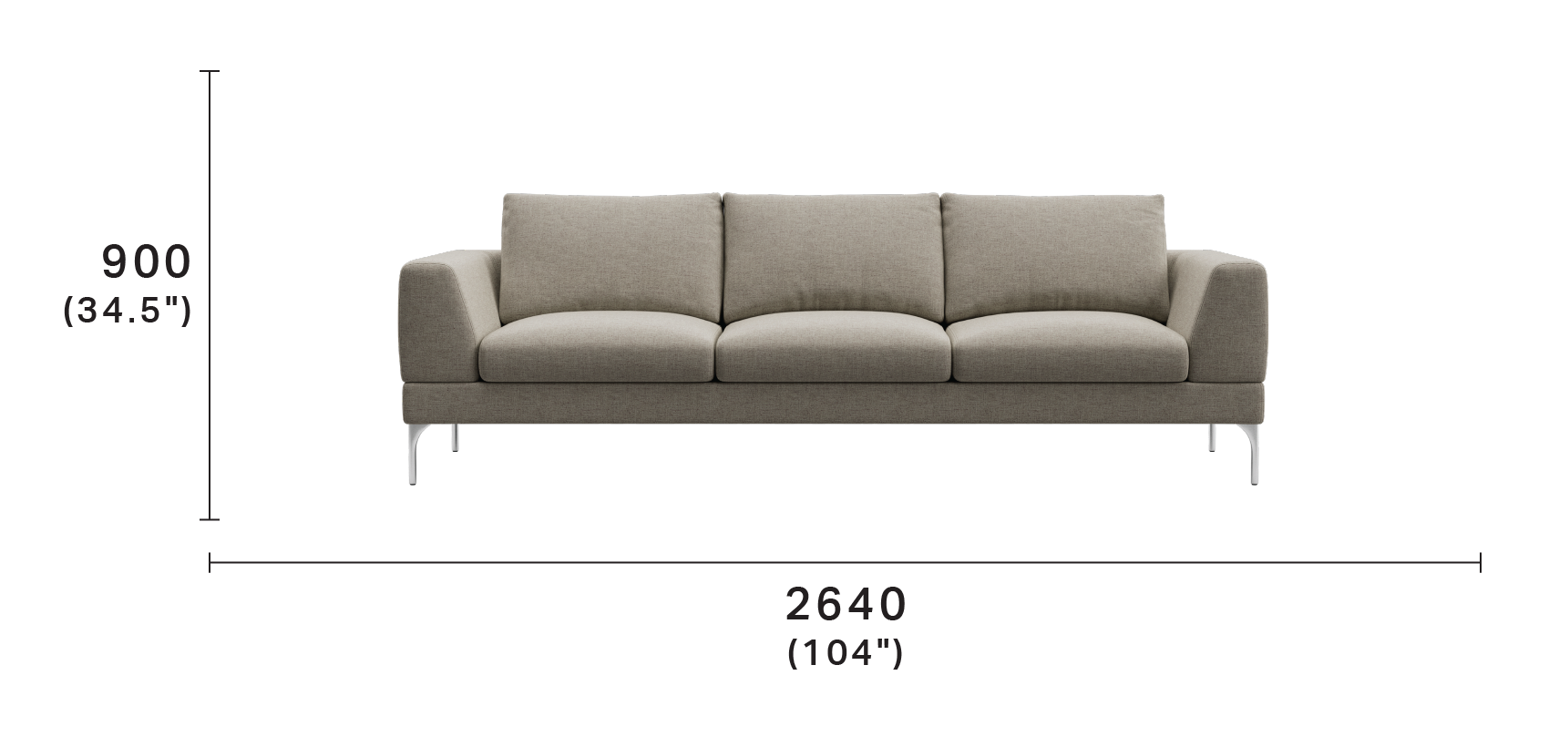 king plaza sofa