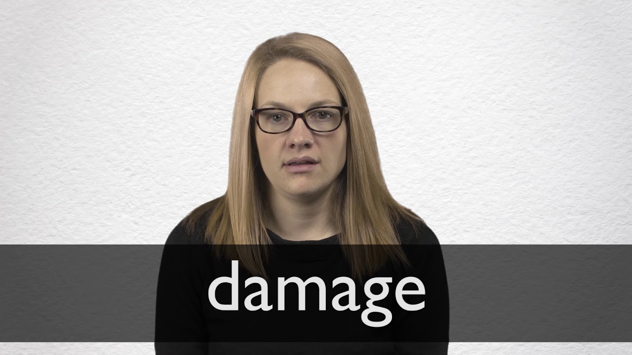 damages pronunciation