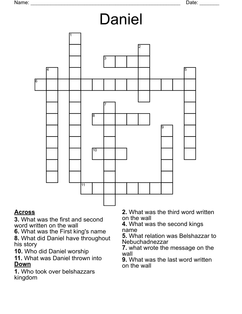 dan word crossword solver