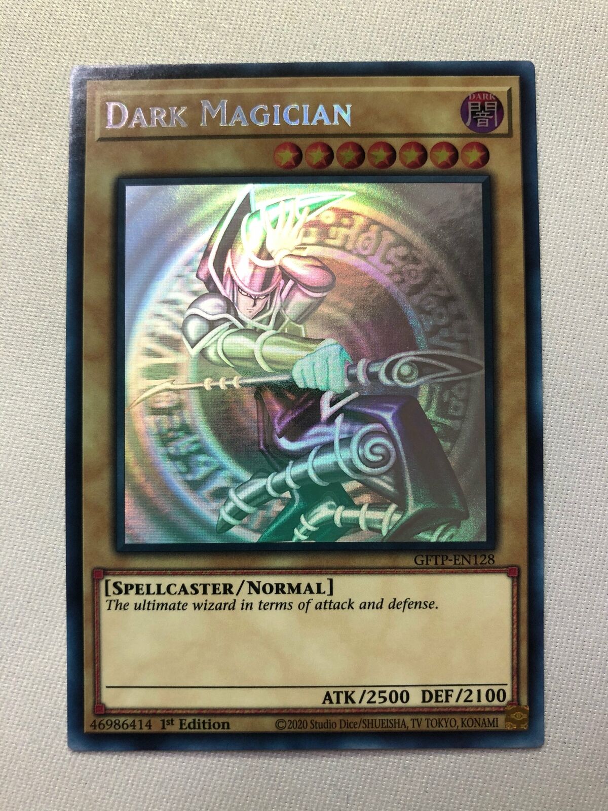 dark magician ghost rare