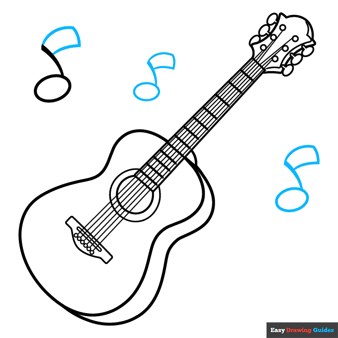 guitar drawing images