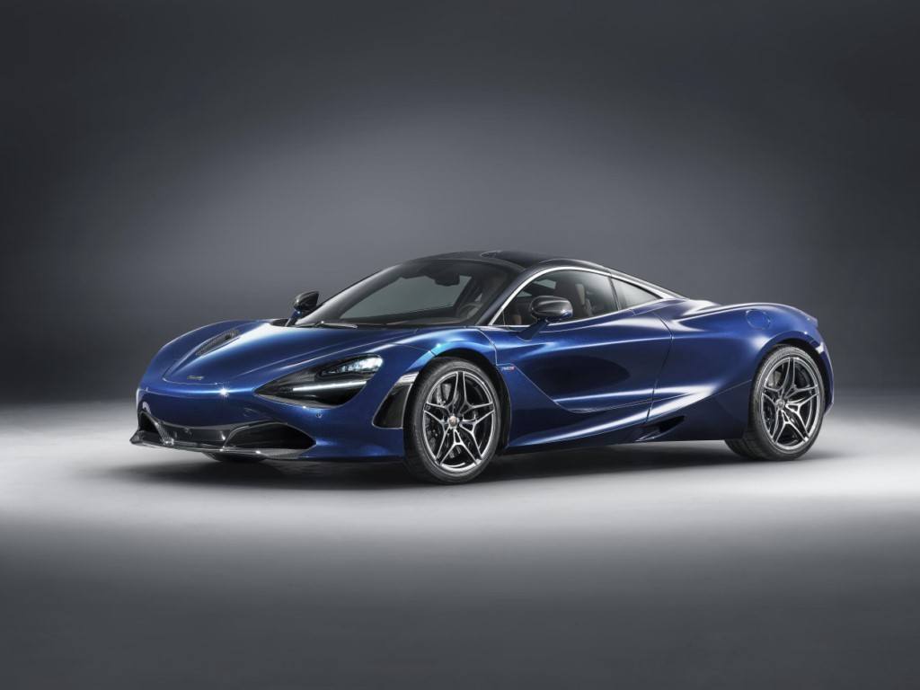 mclaren 720s azul oscuro