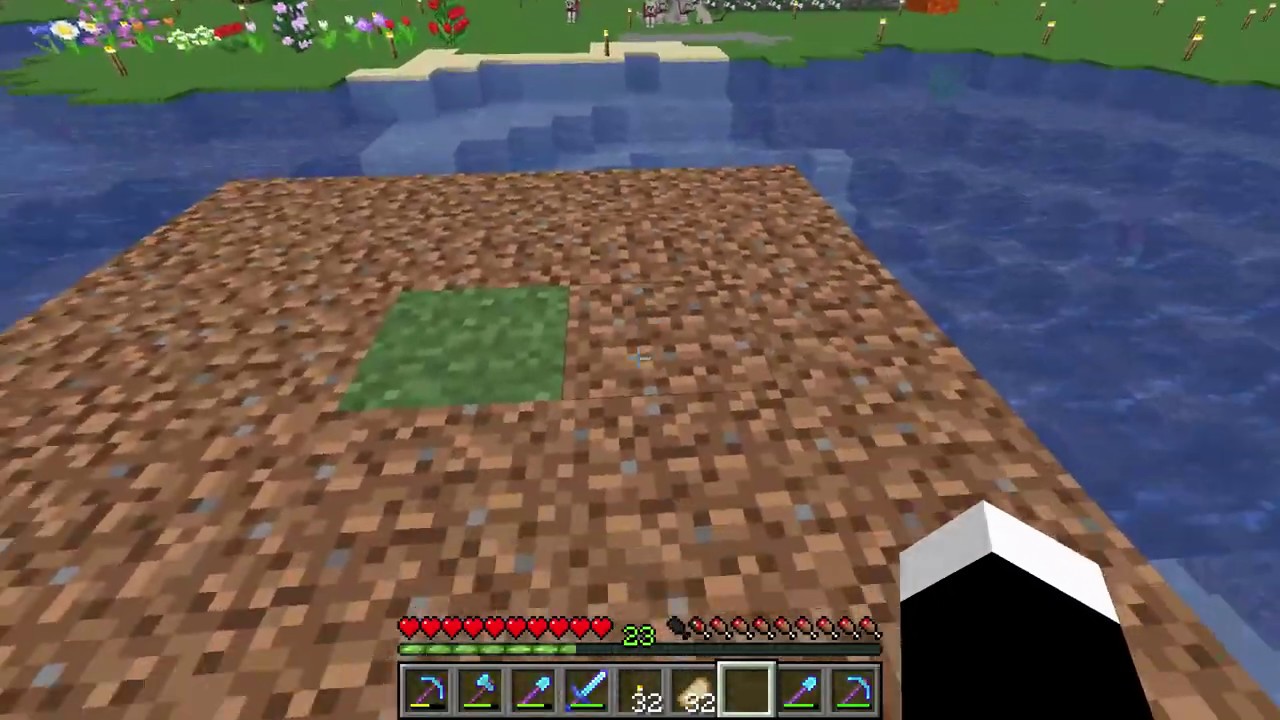 how to make grass grow minecraft