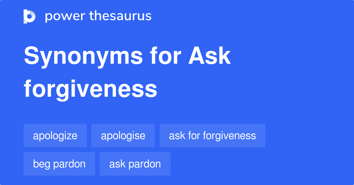 synonyms for pardon