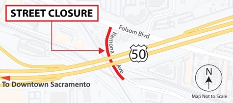 sacramento highway closures