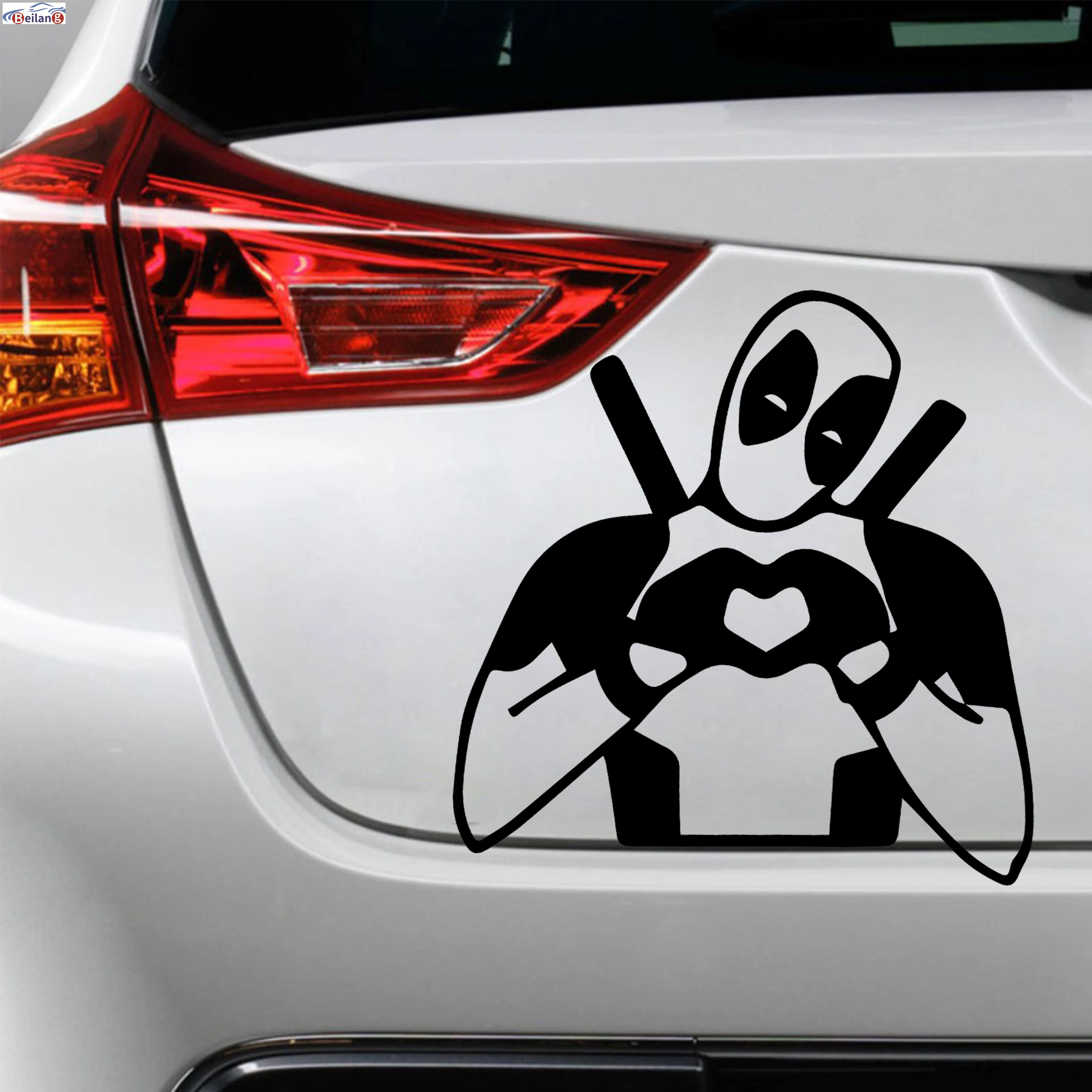 deadpool car decal