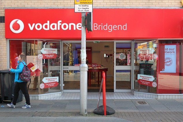 vodafone store bridgend