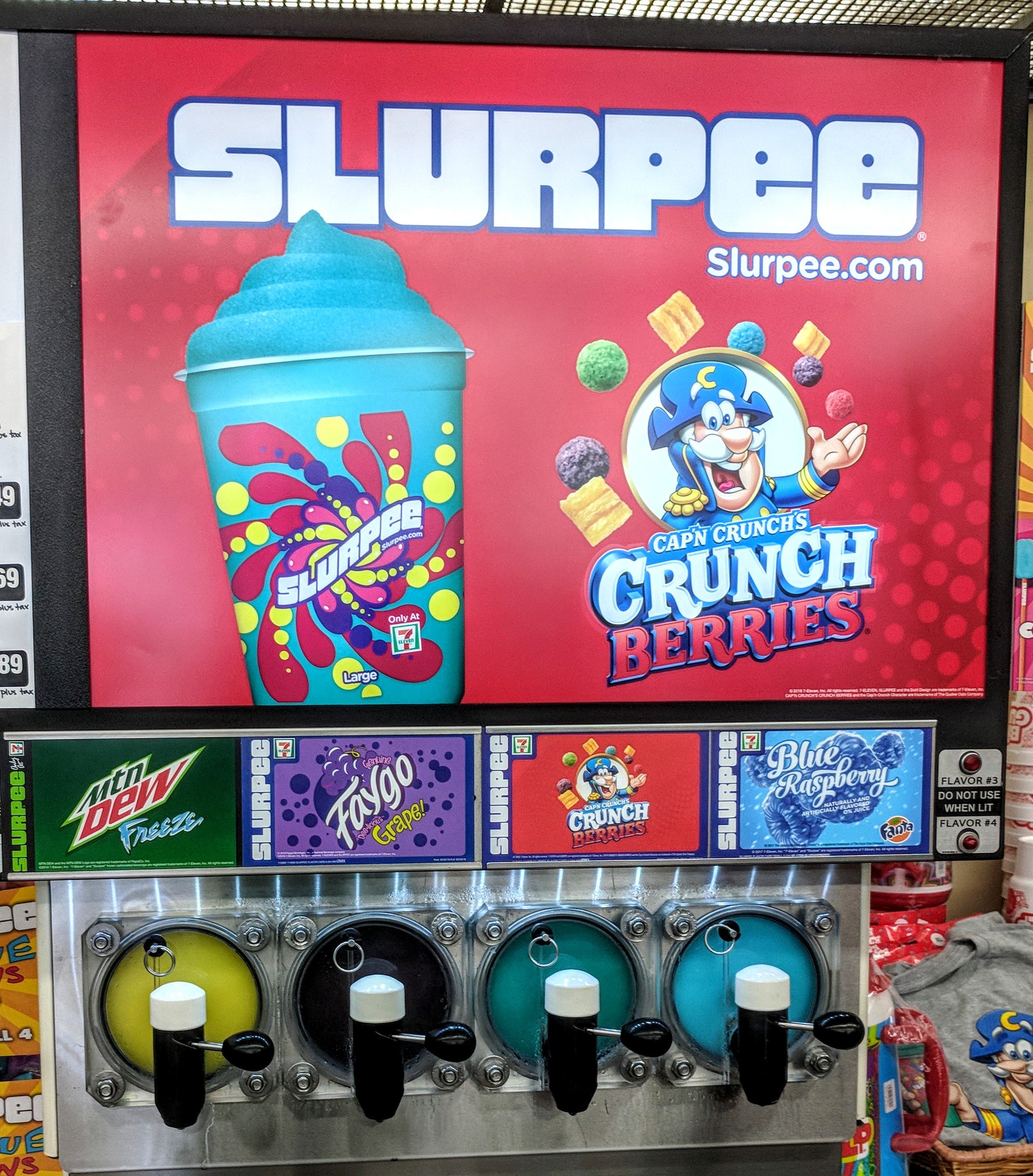 7 eleven slurpee flavors