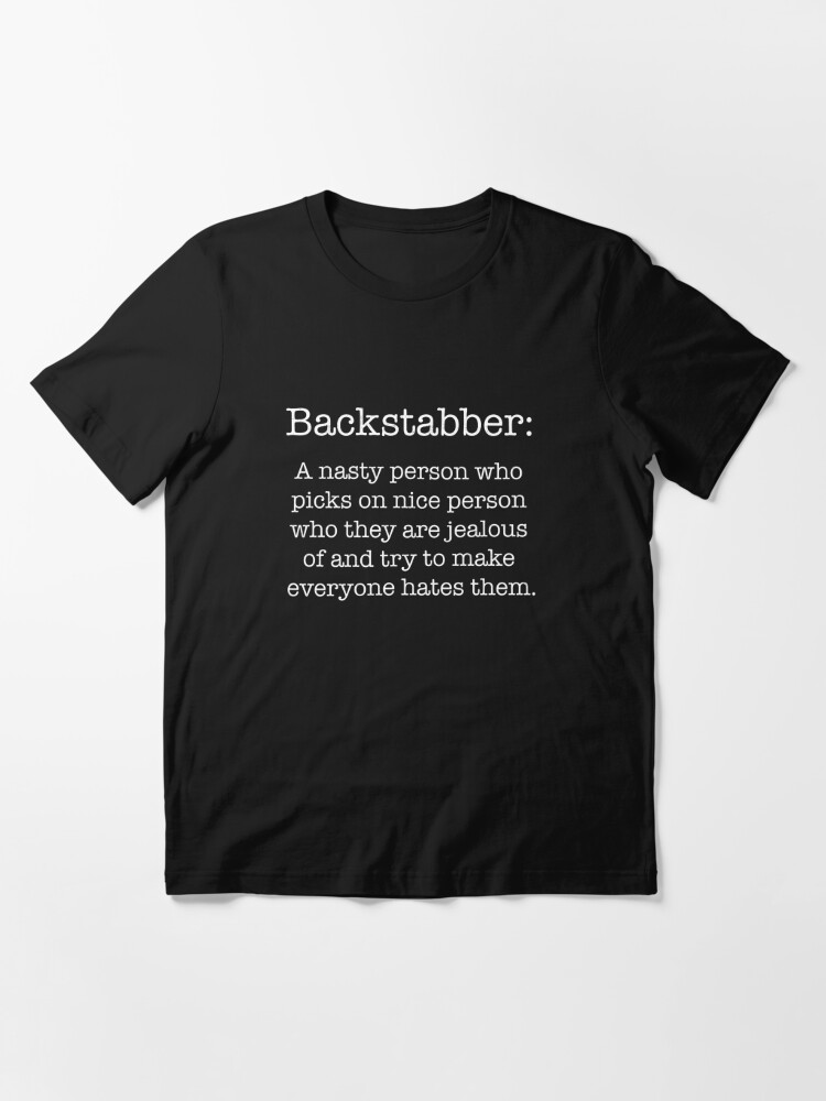 definition backstabber