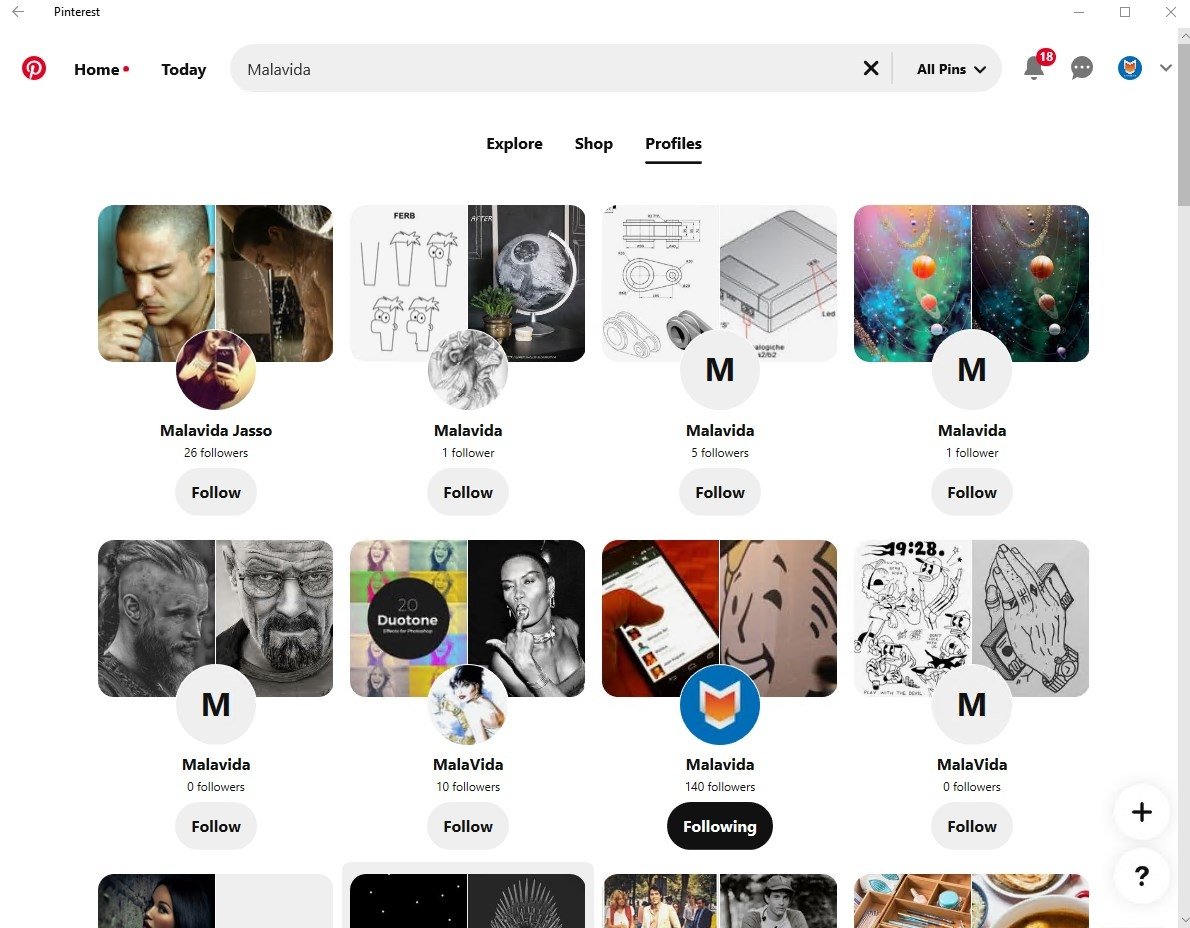 descargar pinterest para pc por mega