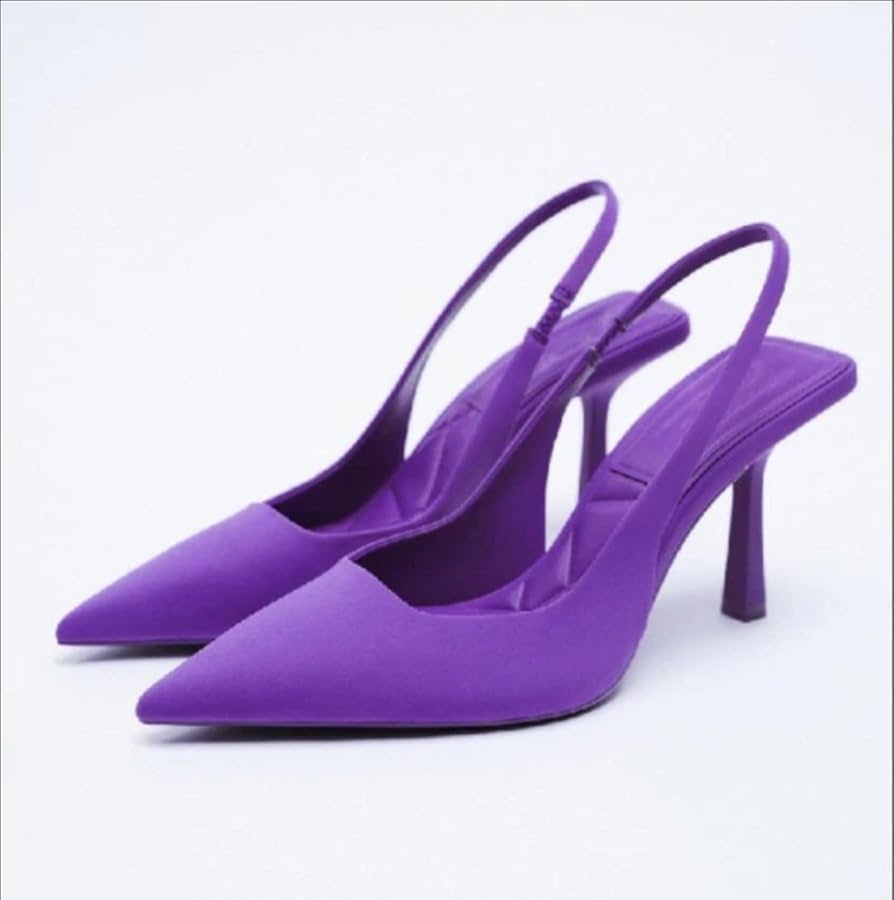 designer purple sandals