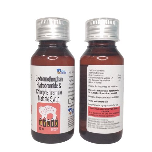 dextromethorphan hydrobromide and chlorpheniramine maleate syrup