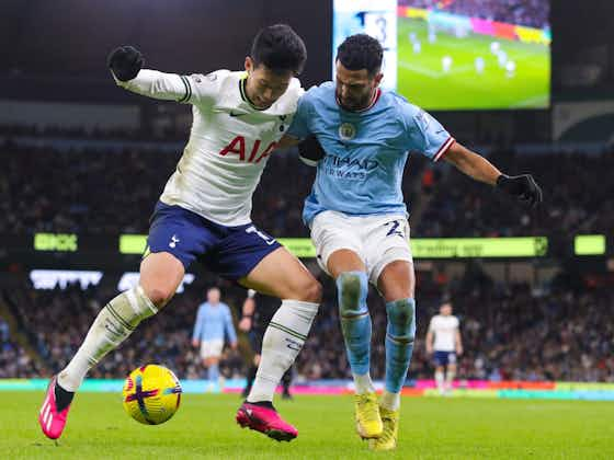 man city vs tottenham lineups