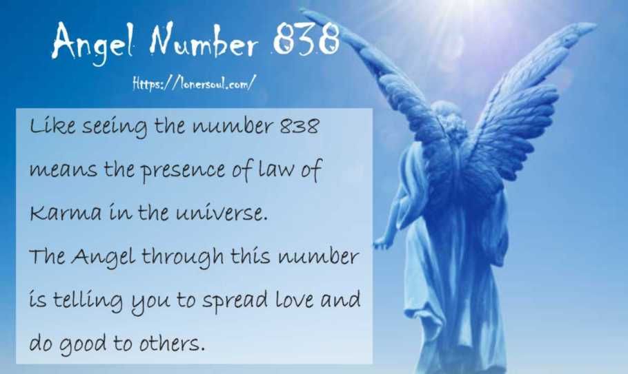 838 angel number