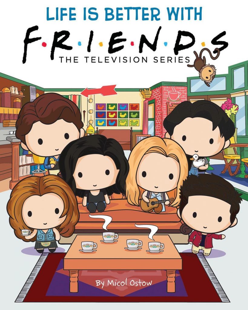 dibujos de friends