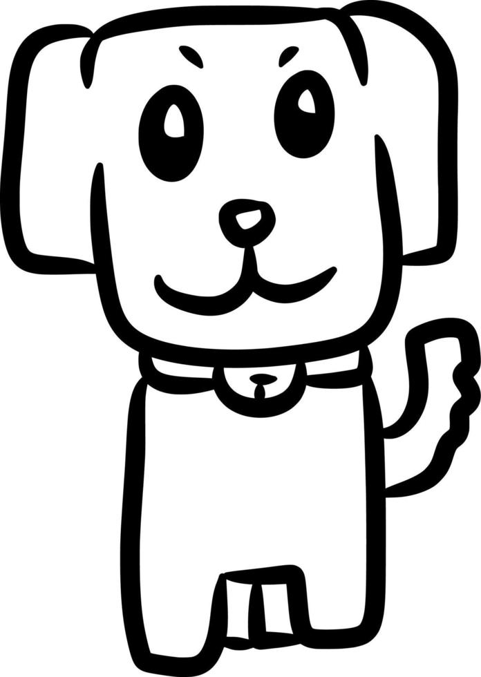 dibujos de perros blanco y negro