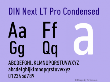 din next pro condensed