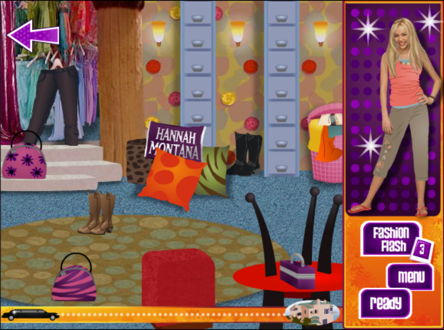 disney games hannah montana designer dreams