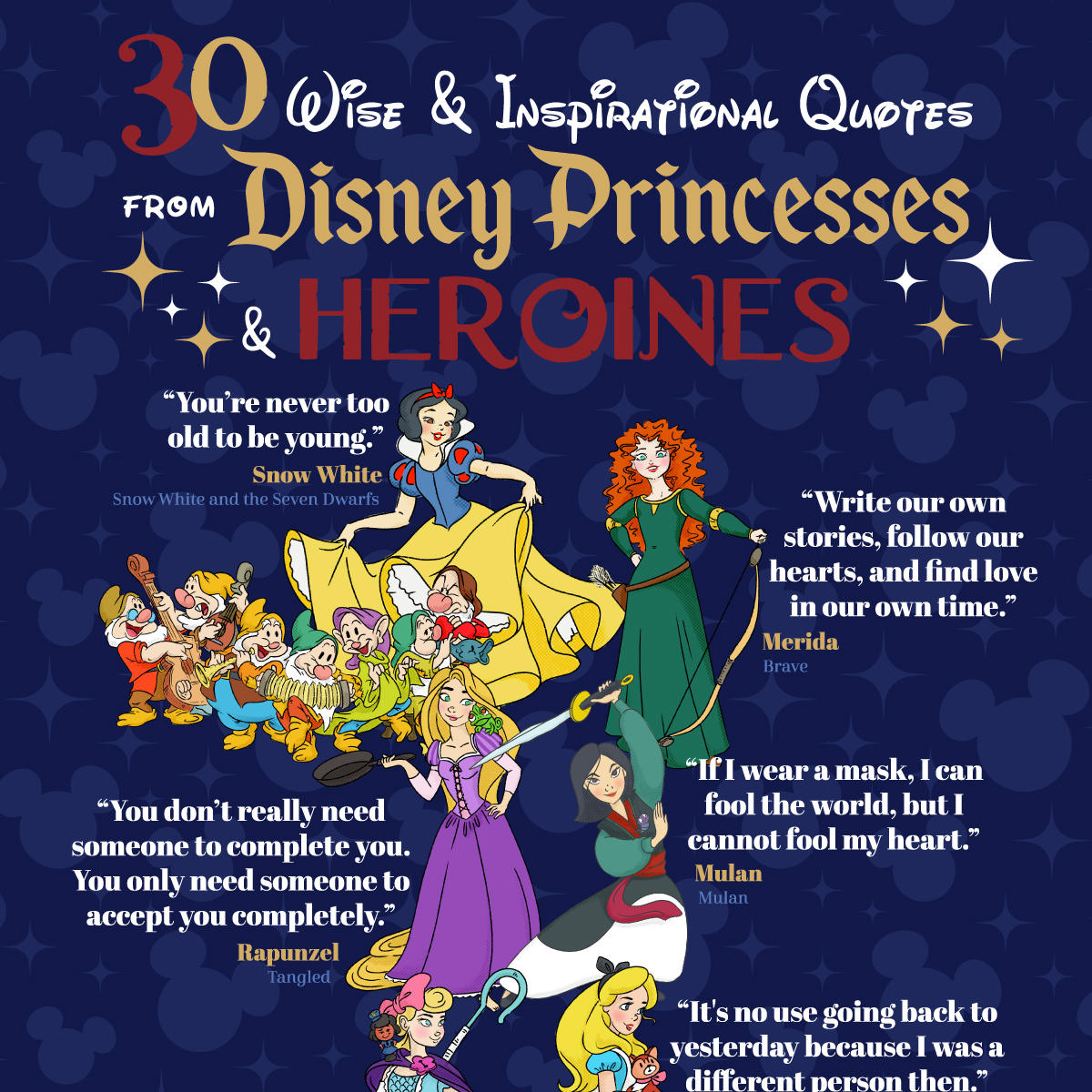 disney princess quotes