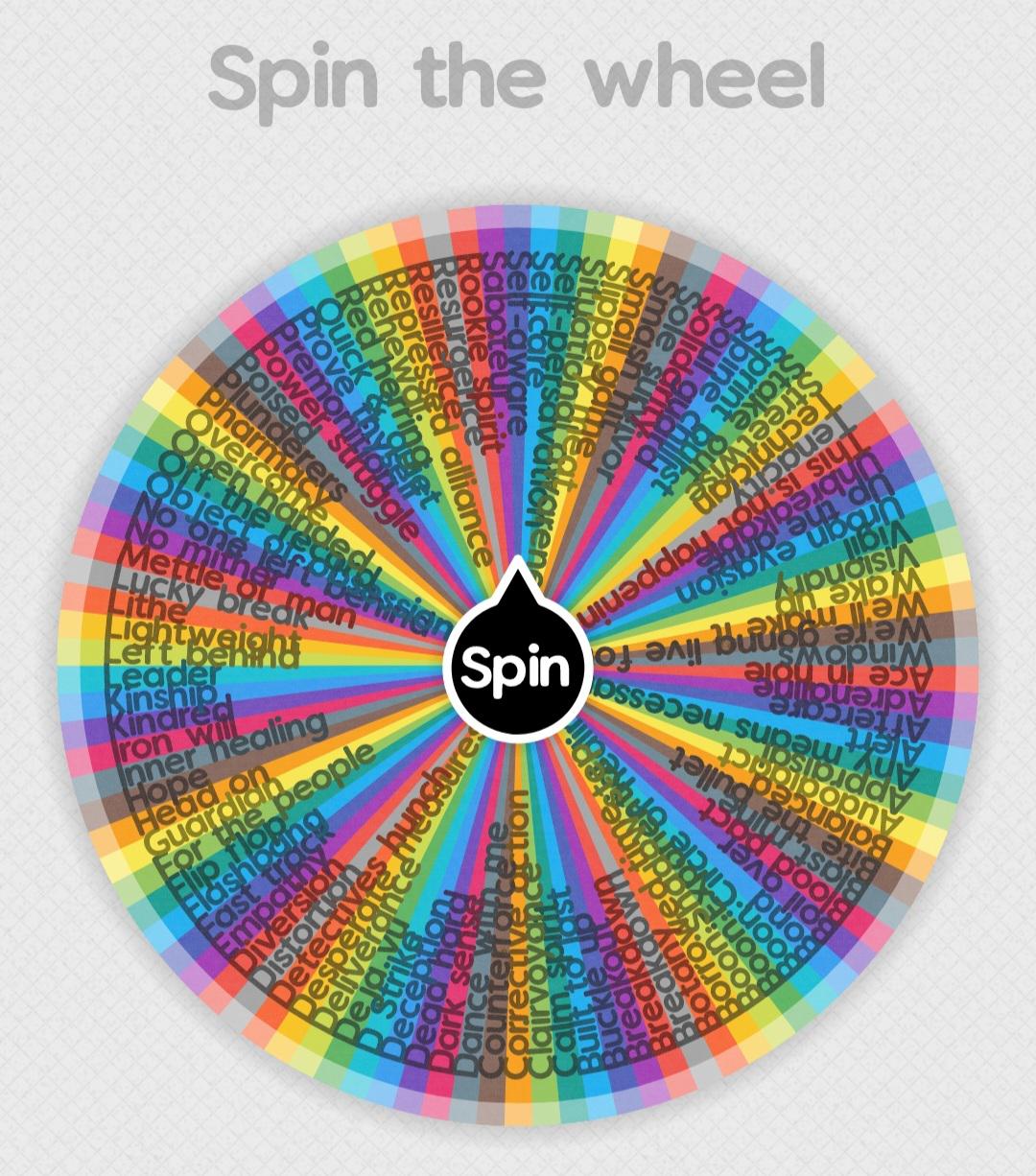 disney spin wheel