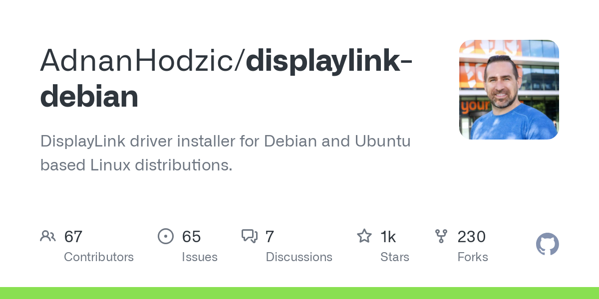 displaylink debian