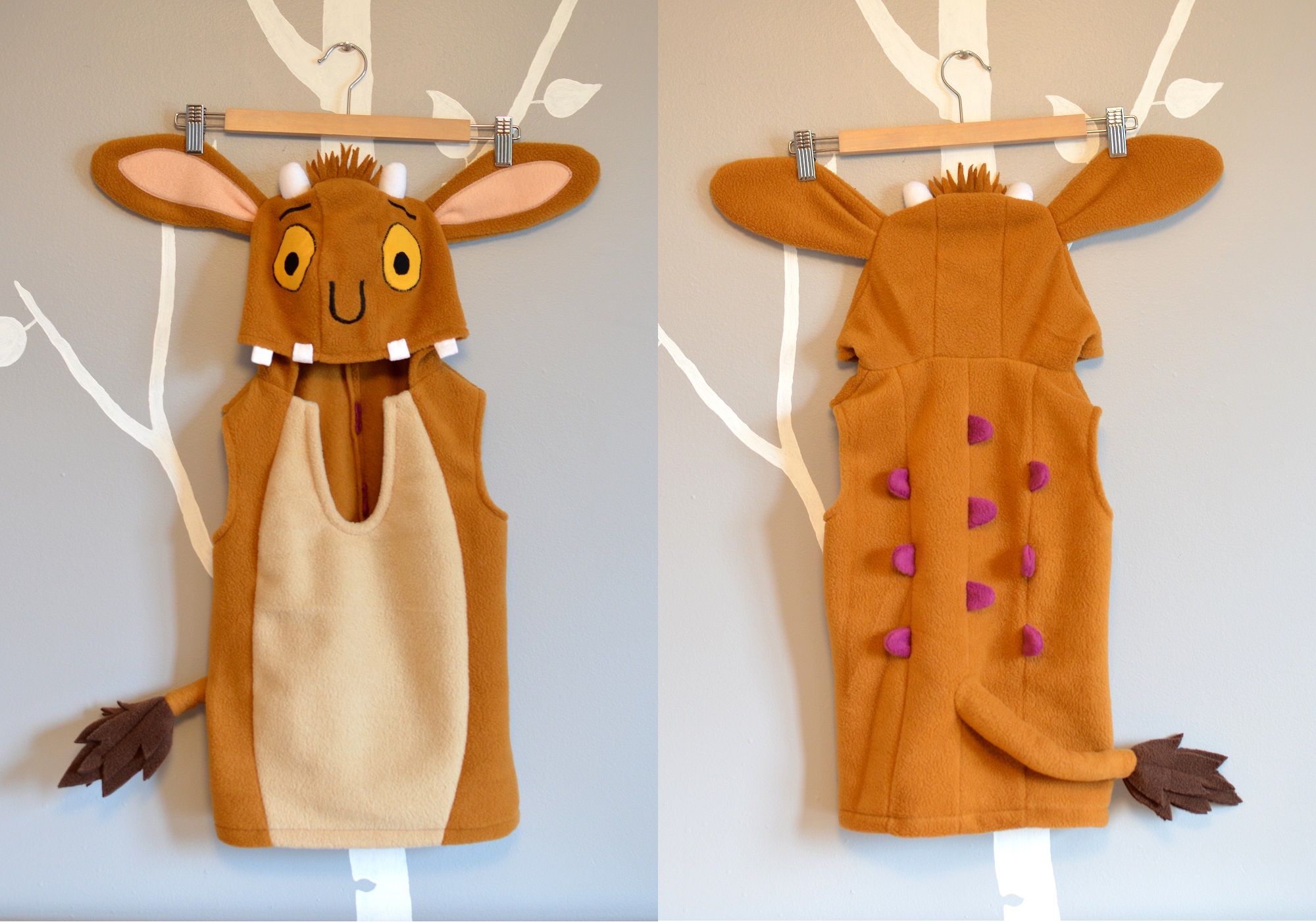 diy brown mouse costume