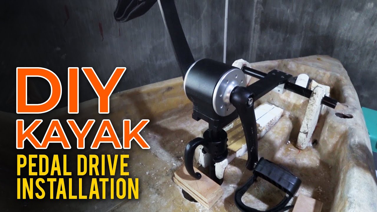 diy kayak pedal drive