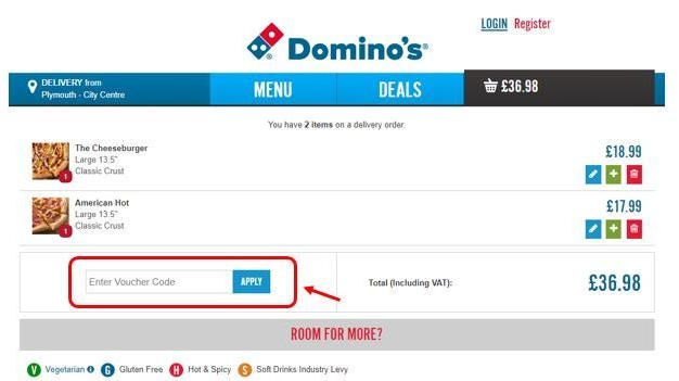 dominos discount vouchers