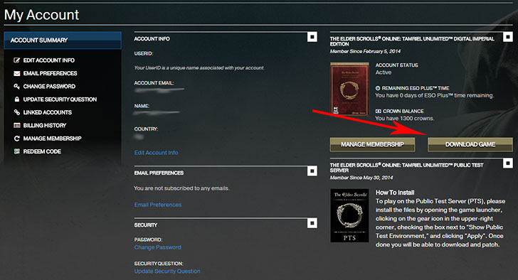 download elder scrolls online free pc