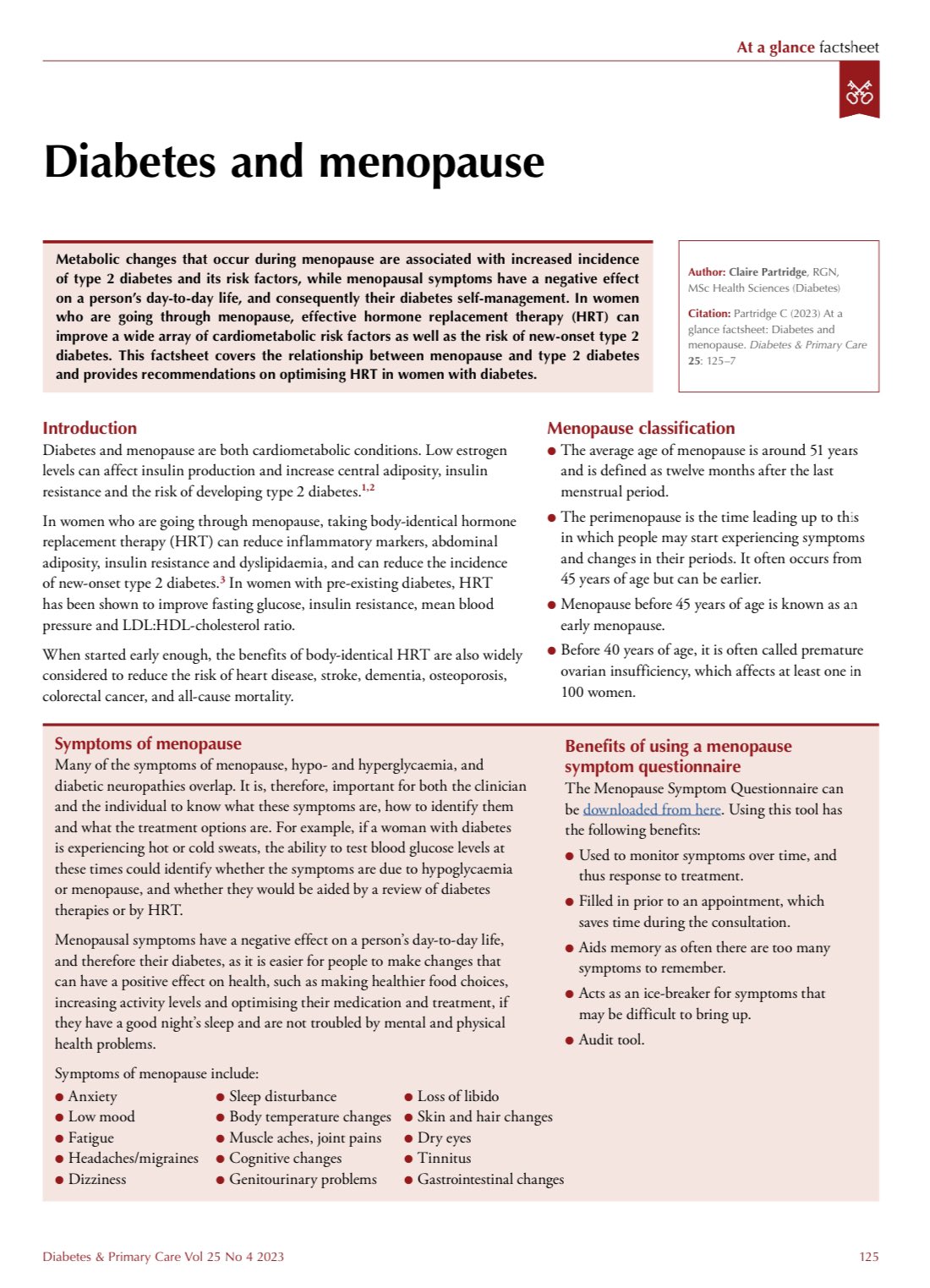 dr louise newson menopause questionnaire