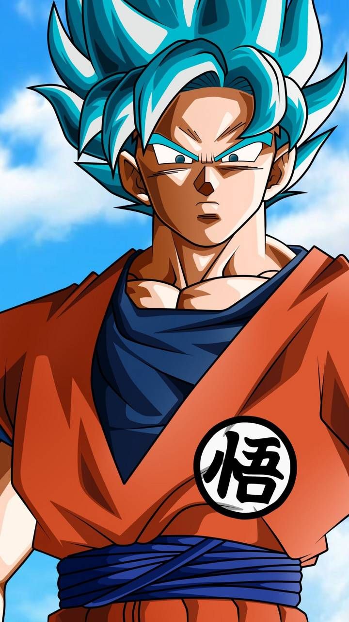 dragon ball goku ssj blue