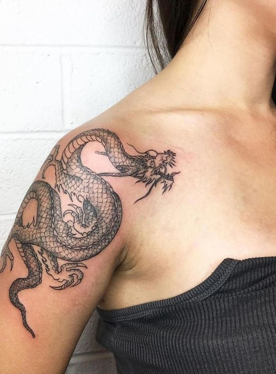 dragon tattoos for women