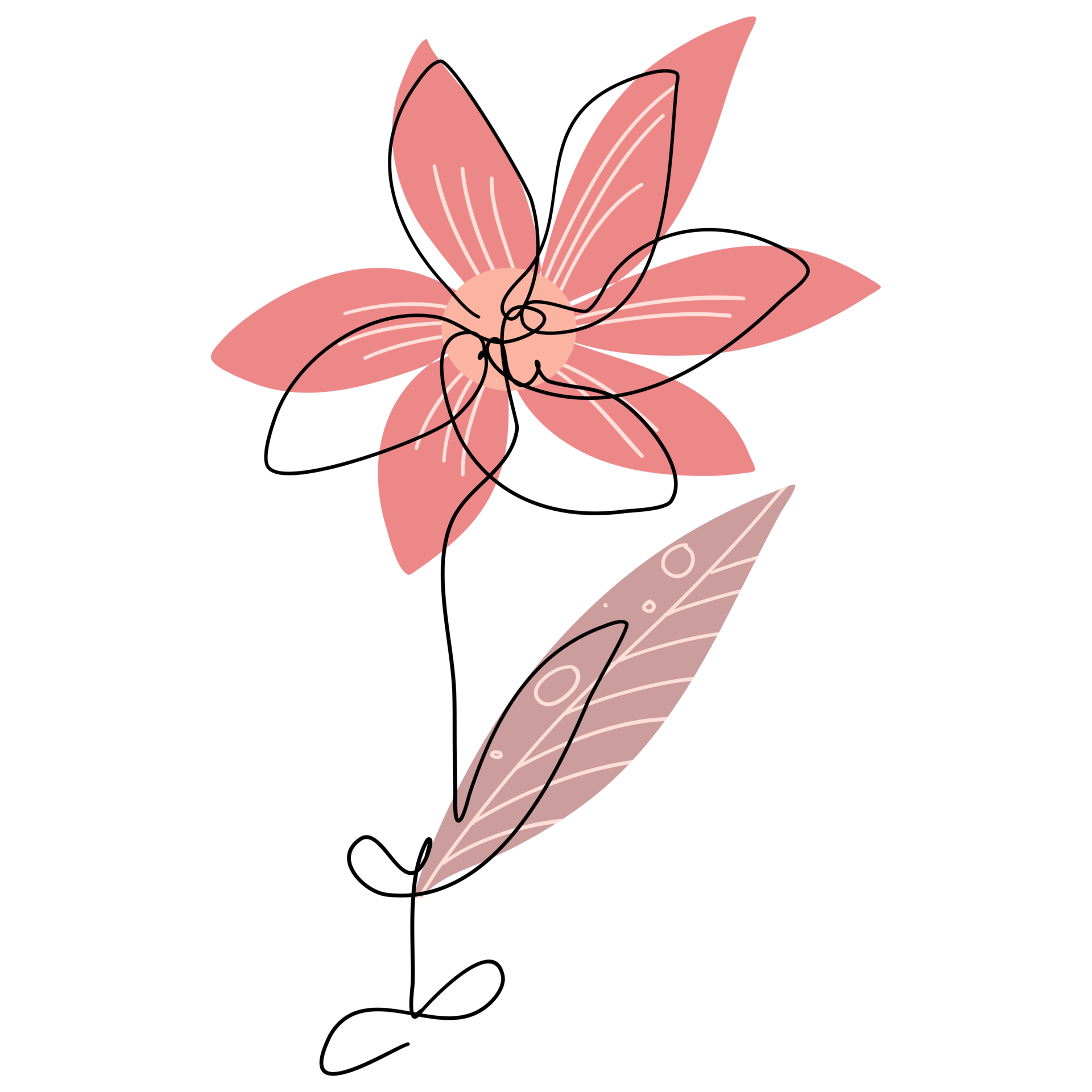 drawing flower png