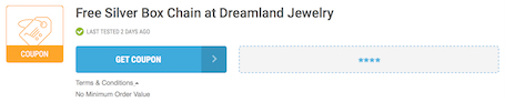 dreamland jewelry discount code