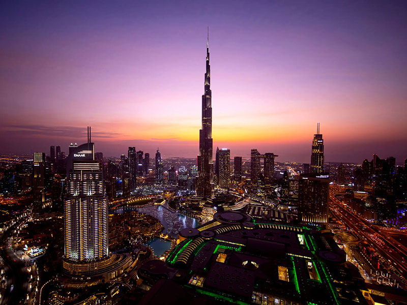 dubai sunrise and sunset time