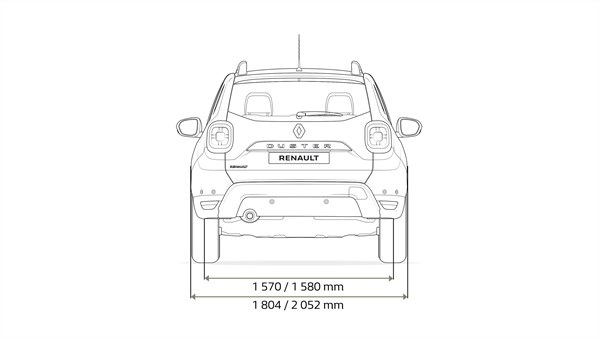 duster car length in feet